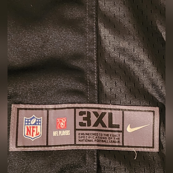 Las Vegas Raiders Abram Jersey- XXXL NWOT - Picture 8 of 10